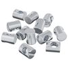 vidaXL Piulițe cilindrice 12 pcs Argintiu M6 x 13 mm Metal