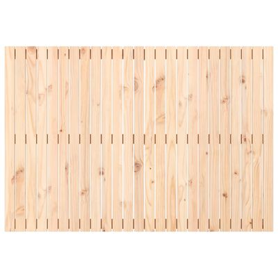 vidaXL Tăblie de pat pentru perete, 159,5x3x110 cm, lemn masiv de pin