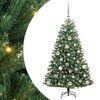 vidaXL Brad de Crăciun artificial cu ramuri articulare Verde 120 cm