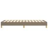 vidaXL Cadru de pat cu arcuri Taupe 80x200 cm țesătură