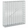 vidaXL Gabion cu fir de 3,5 mm și plasă de 5x2,5 cm 50x10x50 cm