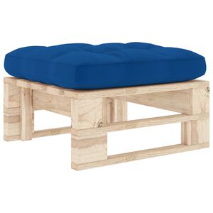 vidaXL Taburet de grădină din paleți, lemn de pin tratat