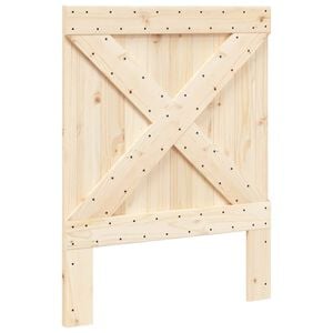 vidaXL Tăblie de pat, 80x104 cm, lemn masiv de pin