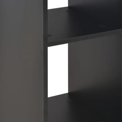 vidaXL Masă de bar, negru, 60 x 60 x 110 cm