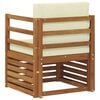 vidaXL Set de canapele de exterior Lemn de acacia solid și poliester