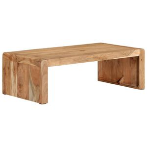 vidaXL Măsuță de cafea, 110x55x35 cm, lemn masiv de acacia