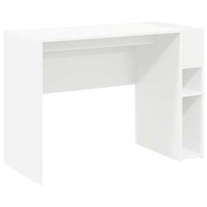 vidaXL Birou Alb Lemn prelucrat 109 x 50 x 78 cm