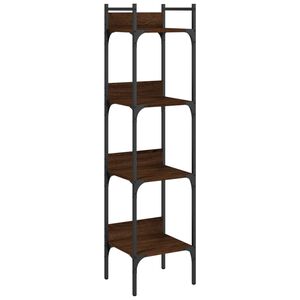 vidaXL Bibliotecă 4 niveluri stejar maro 35x30x138,5 cm lemn prelucrat
