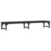 vidaXL Suport pentru monitor, negru, 105x23x15,5 cm, lemn compozit