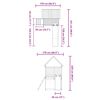 vidaXL Set de joacă pentru exterior, lemn de pin impregnat
