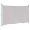 vidaXL Copertină laterală retractabilă de terasă, gri, 180x314 cm