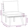 vidaXL Set mobilier de grădină cu perne, 8 piese, lemn masiv acacia