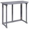 vidaXL Masă de balcon pliabilă, 90x50x74 cm, lemn masiv de acacia