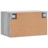 vidaXL Dulap de perete, gri sonoma, 60x36,5x35 cm, lemn prelucrat
