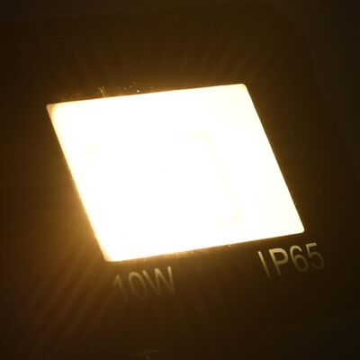 vidaXL Proiectoare cu LED, 2 buc., alb cald, 10 W