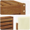 vidaXL Seturi de canapele 6 pcs Natural și Crem Lemn Solid de Acacia