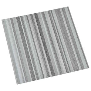 vidaXL Plăci de Pardoseală 55 pcs Gri deschis 5,11 m&sup2; PVC