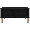 vidaXL Masă de cafea Stejar Negru 60 x 60 x 30 cm Lemn compozit