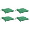 vidaXL Perne de scaun, 4 buc., verde, 40x40x7 cm, textil oxford