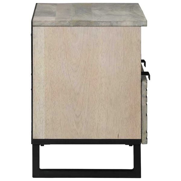 vidaXL Unități TV cu sertar Alb 70 x 33 x 46 cm Lemn compozit