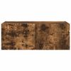 vidaXL Dulap TV de perete Pe perete Stejar fumuriu 78,5 x 31 x 29,5 cm