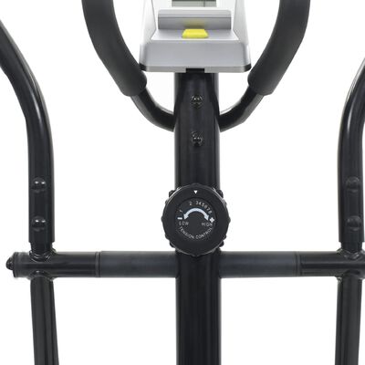 vidaXL Bicicletă eliptică magnetică cu măsurare puls