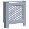 vidaXL Mască pentru calorifer, gri, 78 cm, MDF