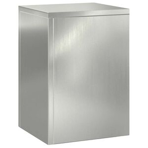 vidaXL Suport pentru plante 3 buc. Argintiu 24 x 24 x 75 cm