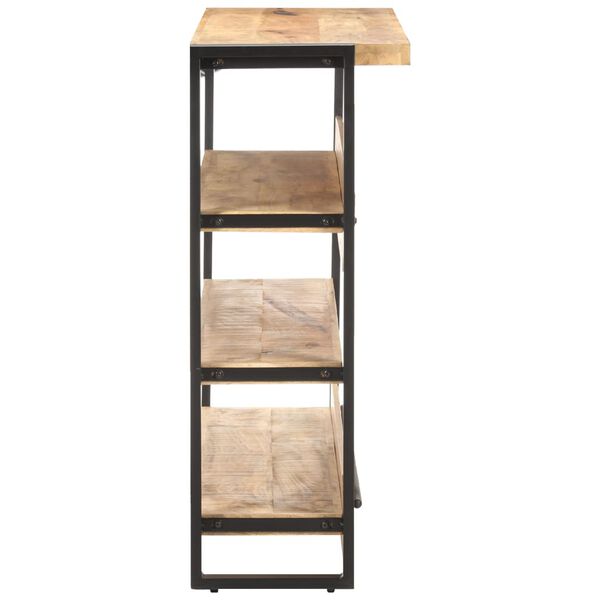 vidaXL Masă de bar, 120 x 40 x 101 cm, lemn de mango nefinisat