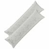 vidaXL Husă pentru pernă 2 buc. HOUTEN Gri deschis 40 x 145 cm Flanelă