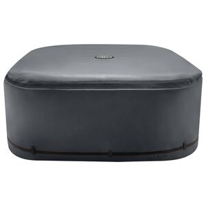 INTEX &Icirc;nvelitoare pentru spa INTEX Gri &icirc;nchis 196 x 196 x 72 cm
