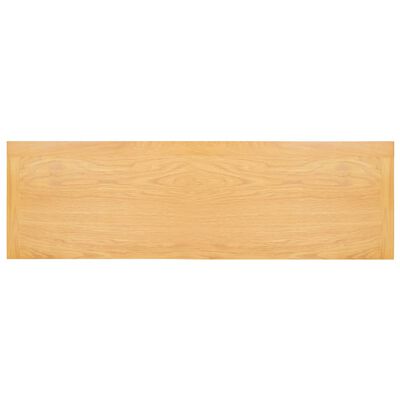 vidaXL Masă consolă, 83x30x73 cm, lemn masiv de stejar