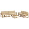 vidaXL Set de canapele de exterior 7 pcs