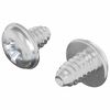 vidaXL Șuruburi de Blocare 2 buc. Argintiu M4 x 5 mm Fier