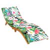 vidaXL Pernă pentru șezlonguri, multicolor, material Oxford