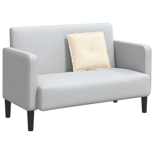 vidaXL Perna pentru spate Crem 50 x 45 cm Țesătură din corduroy