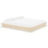 vidaXL Cadru de pat Super King, 180x200 cm, lemn masiv