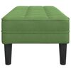 vidaXL bancă Lysegrønn 113 x 57 x 39 cm Catifea