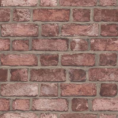 Noordwand Tapet „Homestyle Brick Wall”, roșu
