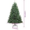 vidaXL Brad de Crăciun artificial cu ramuri articulare Verde 150 cm