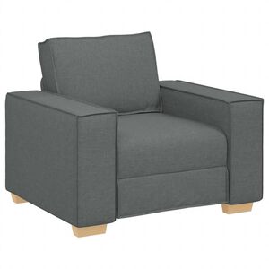 vidaXL Canapea fotoliu gri &icirc;nchis, 100x78x84 cm, material textil
