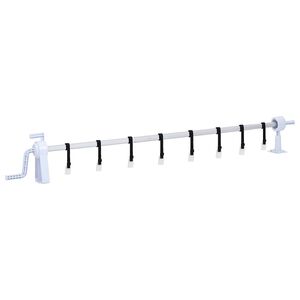 vidaXL Derulator de prelată pentru piscină cu bază din plastic