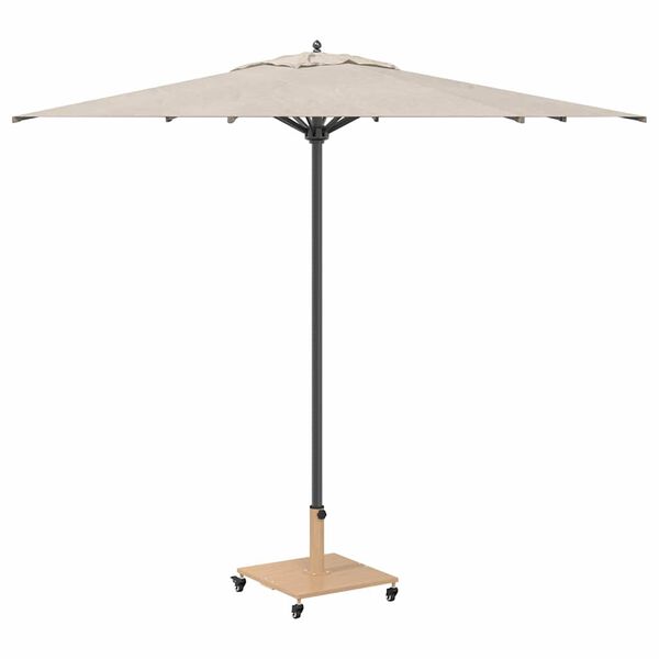 vidaXL Bază pentru umbrelă Lemn deschis 45 x 45 x 31,5 cm