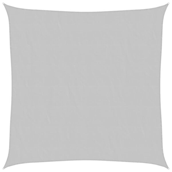 vidaXL Parasolar, gri deschis, 3,6x3,6 m, 100% poliester Oxford