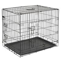 Kerbl Cușcă pentru câini, negru, 92x63x74 cm