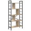 vidaXL Raft pentru cărți 9 niveluri 75 x 30 x 156 cm Lemn prelucrat
