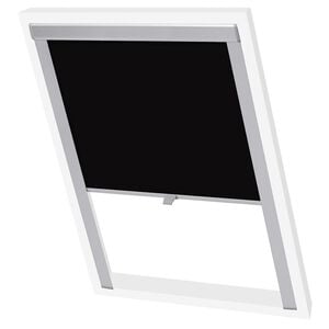 vidaXL Jaluzea opacă tip rulou, negru, FK06, GGL și GGU