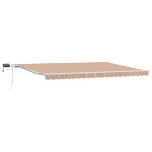 vidaXL Copertină retractabilă Multicolour 500 x 300 x 165 cm