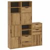 vidaXL Dulapuri laterale 5 buc "ODDA" 40x24x79 cm lemn masiv de pin