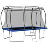 vidaXL Set trambulină dreptunghiulară, 335 x 244 x 90 cm, 150 kg